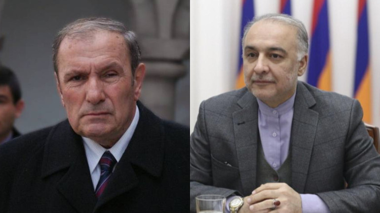 Տեր-Պետրոսյանը հանդիպել է Իրանի դեսպանին, հիացմունք արտահայտել նրա ասուլիսի վերաբերյալ