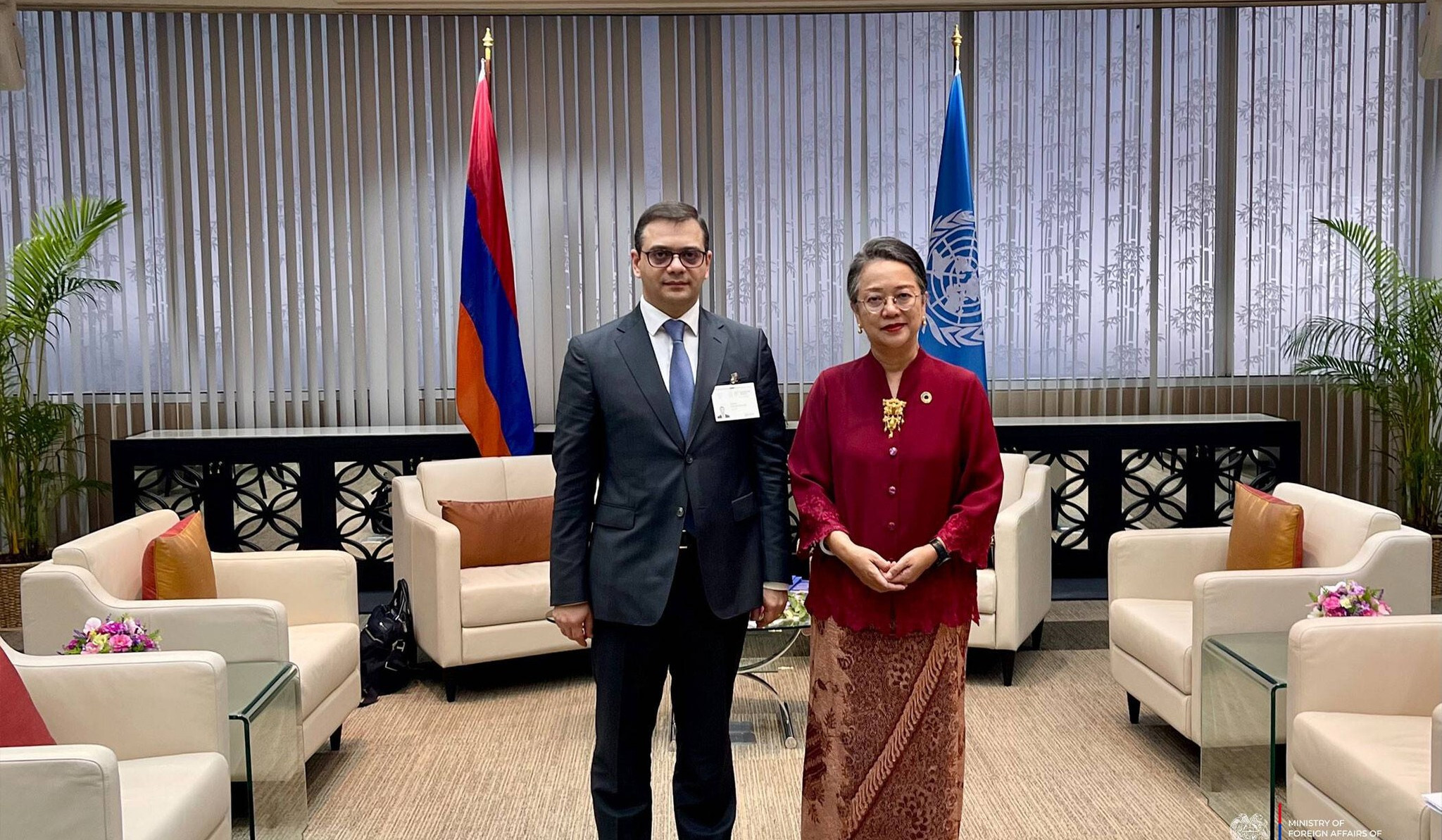 ՀՀ ԱԳ փոխնախարարը բարձր է գնահատել UNESCAP-ի աջակցությունը Հայաստանում բարեփոխումների գործընթացին