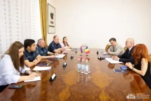 Փրկարար ծառայության տնօրենն ընդունել է ՀՀ-ում Ռումինիայի Հանրապետության արտակարգ և լիազոր դեսպանին