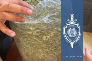Ապօրինի շրջանառությունից հանվել է շուրջ 9 կգ մարիխուանա