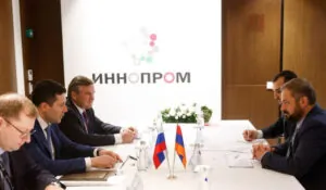 Գևորգ Պապոյանը և ՌԴ առևտրի նախարարը քննարկել են երկու երկրների միջև առևտրատնտեսական հարաբերությունների ընթացիկ զարգացումները