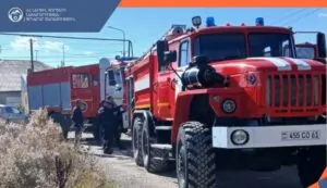 Հրդեհ՝ Սայաթ-Նովայի պողոտայի շենքերից մեկում. 5 բնակչի տարհանել են | factor.am