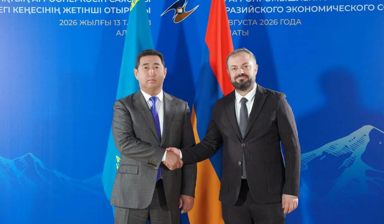Հայկական գյուղմթերքի արտահանումը Ղազախստան ավելացնելու ներուժ կա․ Պապոյանը՝ Այդարբեկ Սապարովին | 1lurer.am