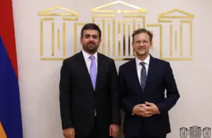 Սարգիս Խանդանյանը հանդիպել է Գերմանիայի Բունդեսթագի անդամ Ֆիլիպ Հոֆֆմանի հետ | shantnews.am