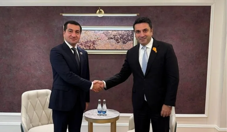Բիշքեկում հանդիպել են Ալեն Սիմոնյանն ու Հիքմեթ Հաջիևը | 1lurer.am