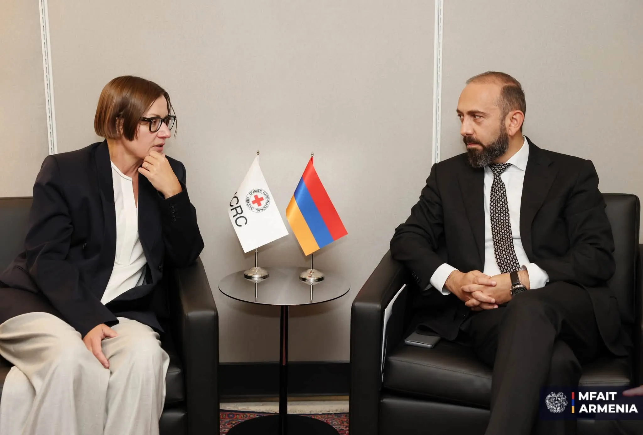 Հայաստանի ԱԳՄԱ նախարարը հանդիպել է Կարմիր խաչի միջազգային կոմիտեի նախագահին | shantnews.am