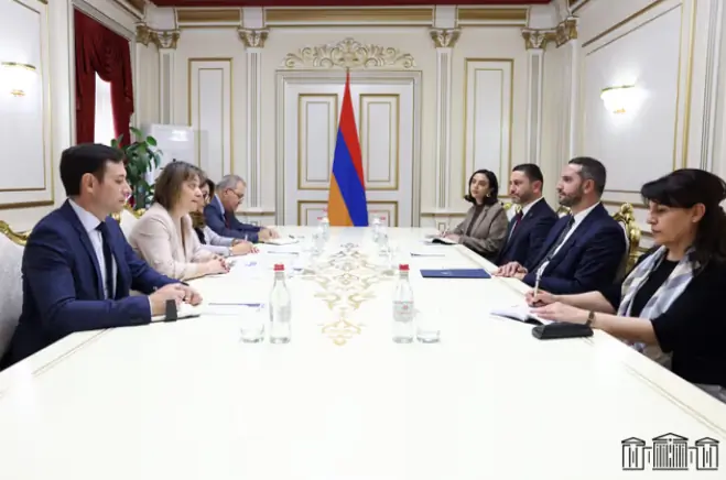 Ռուբեն Ռուբինյանն ընդունել է Հայաստանում ՄԱԿ-ի Զարգացման ծրագրի մշտական ներկայացուցչին | shantnews.am