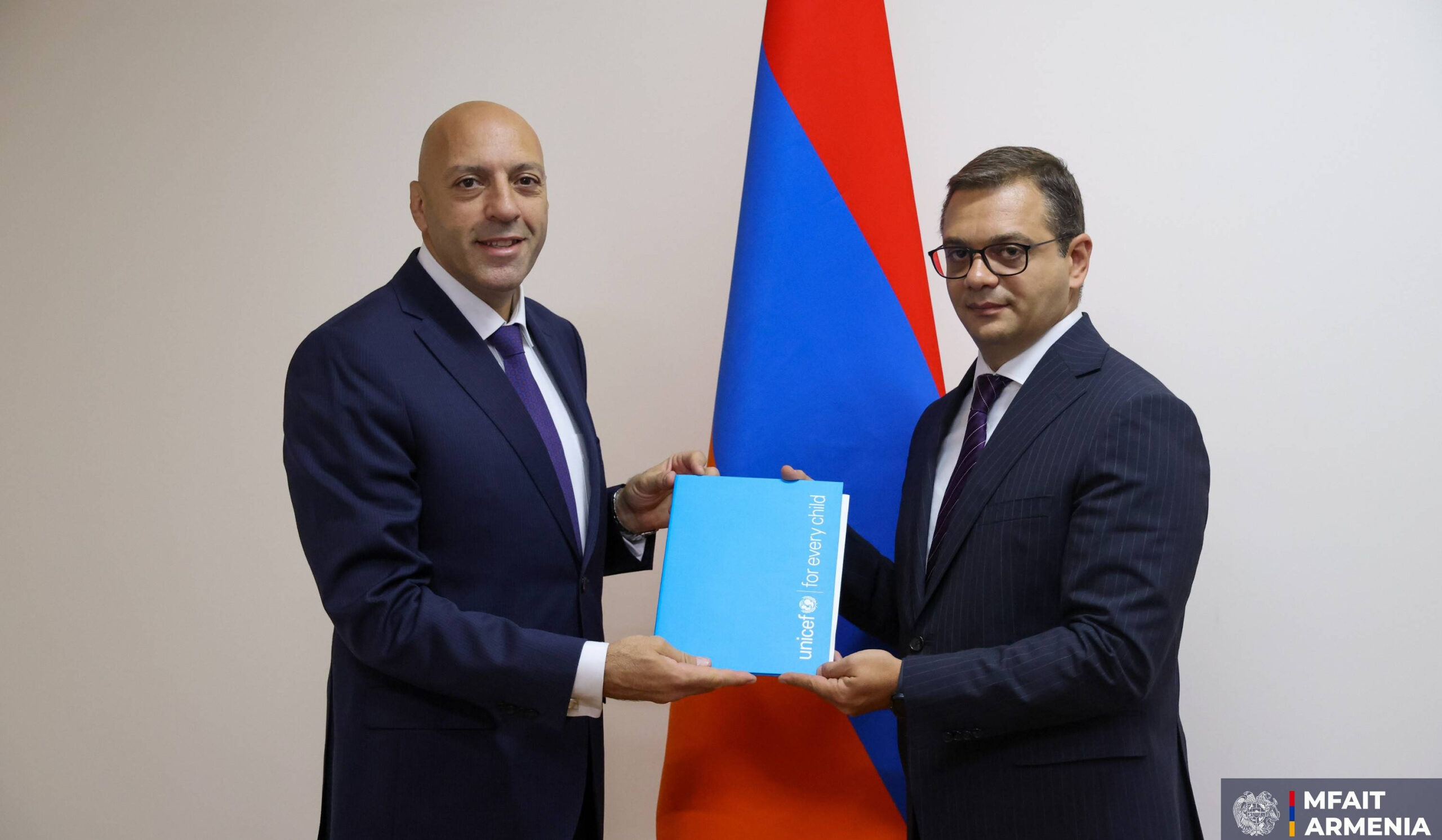 Հայաստանում ՄԱԿ Մանկական հիմնադրամի նորանշանակ ներկայացուցիչն իր հավատարմագրերն է հանձնել ՀՀ ԱԳՄԱ նախարարի տեղակալին | 1lurer.am