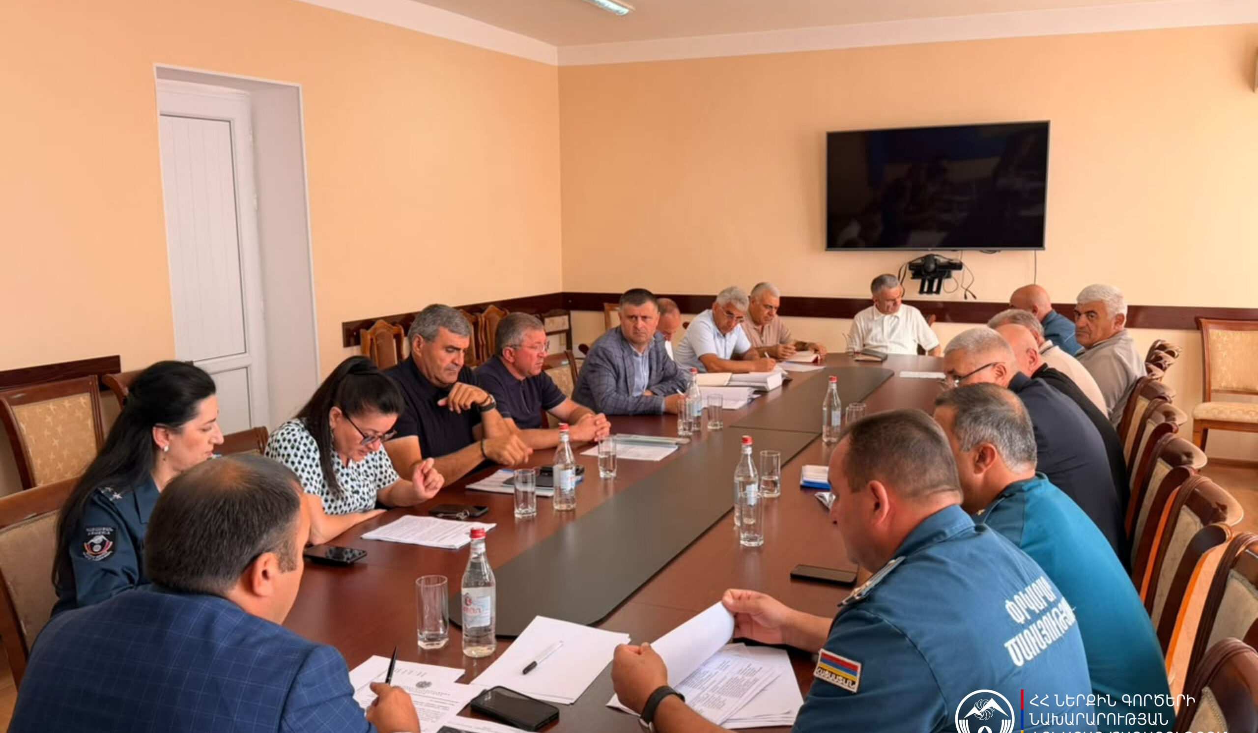 Արտակարգ իրավիճակներին արձագանքման մեխանիզմների կատարելագործում. ուսումնավարժանք՝ Գեղարքունիքի մարզպետարանում | 1lurer.am