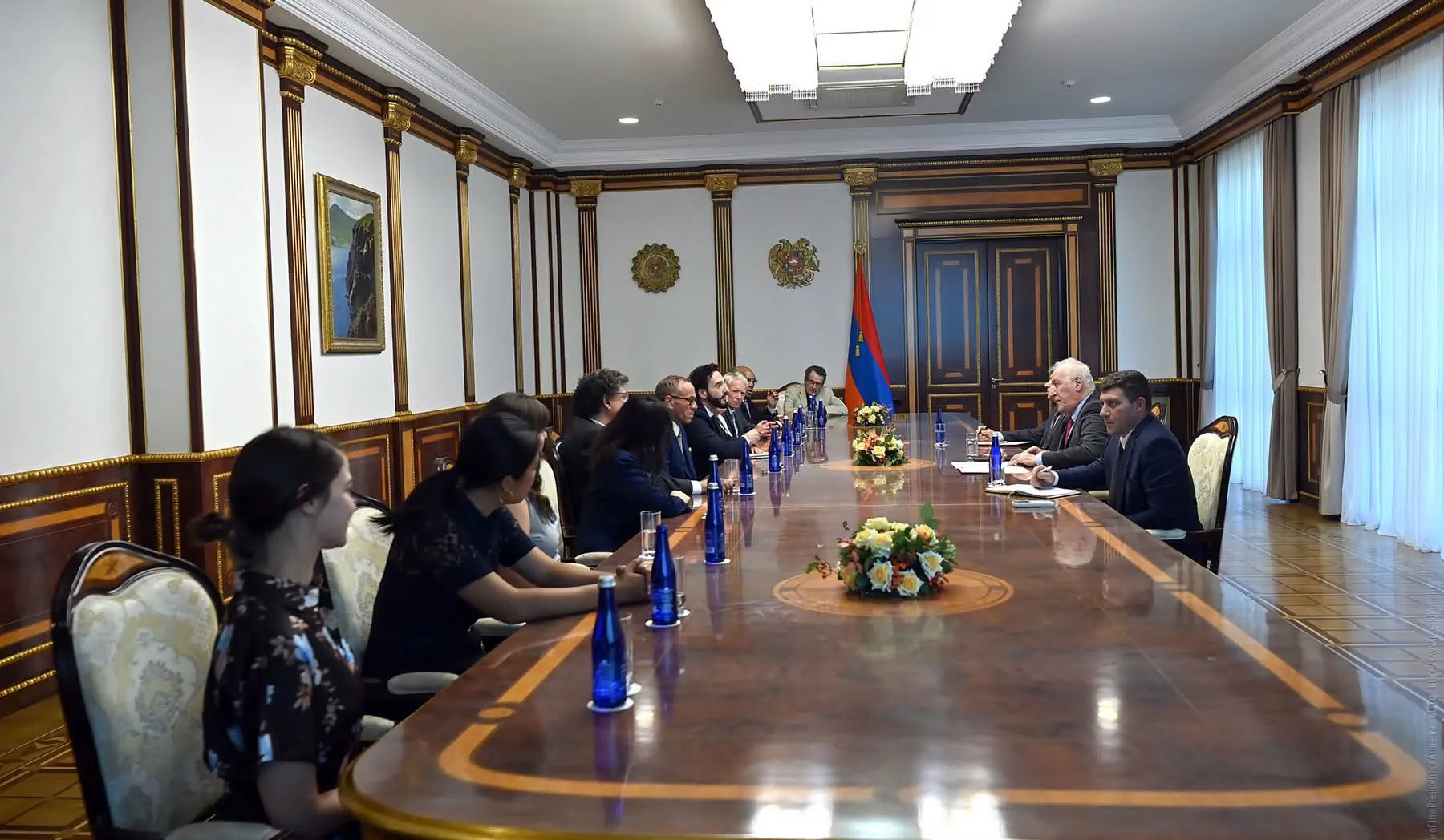 Վահագն Խաչատուրյանն ընդունել է Save Armenia հուդայա-քրիստոնեական միության պատվիրակությանը | 1lurer.am