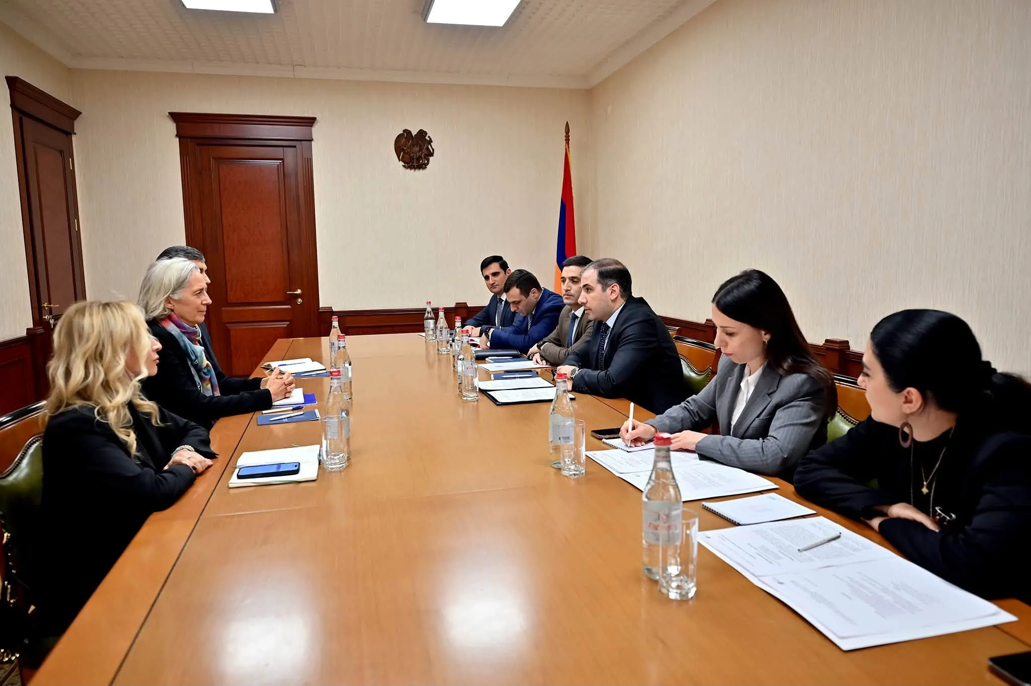 ՊԵԿ նախագահը հյուրընկալել է Հայաստանում ԵՄ պատվիրակության, ՎԶԵԲ-ի և ՄԱԿ-ի Զարգացման ծրագրի ներկայացուցիչներին | shantnews.am