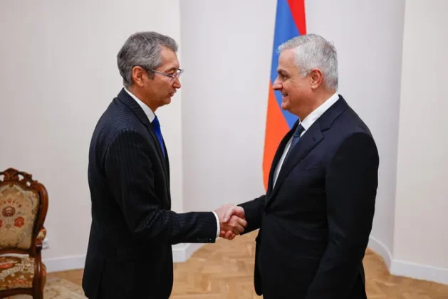 Փոխվարչապետ Մհեր Գրիգորյանն ընդունել է Ղազախստանի Հանրապետության դեսպանին