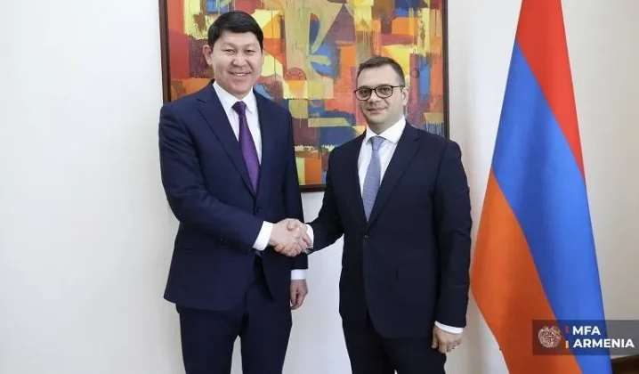 ՀՀ ԱԳ նախարարի տեղակալն ընդունել է Ղազախստանի ԱԳ նախարարության Բազմակողմ համագործակցության վարչության տնօրենին