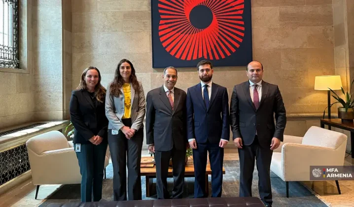 ՀՀ ԱԳ նախարարի տեղակալը հանդիպել է ԱՄՆ Առևտրի պալատի՝ միջազգային գործընկերների հետ հարաբերությունների ավագ փոխնախագահի հետ | hetq.am