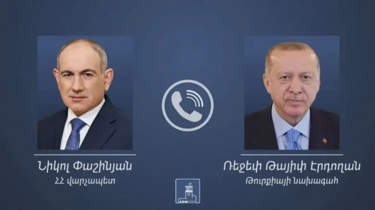 Փաշինյանն ու Էրդողանը հեռախոսազրույց են ունեցել