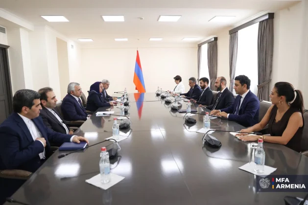 Արարատ Միրզոյանն Իրանի ԱԳ փոխնախարարի հետ քննարկել է էներգետիկայի և տրանսպորտի ոլորտներում հնարավոր նոր ծրագրերը