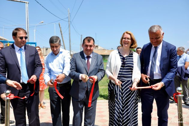 Նորատուս համայնքում գործարկվել է կեղտաջրերի մաքրման նոր ապակենտրոնացված կայանը