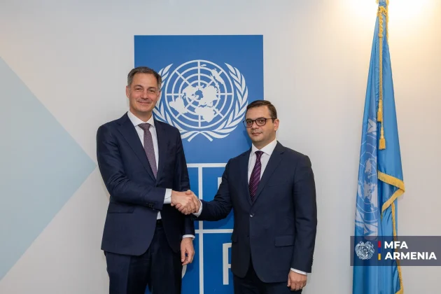 Ռոբերտ Աբիսողոմոնյանը հանդիպում է ունեցել ՄԱԿ-ի Զարգացման ծրագրի կառավարիչ Ալեքսանդր Դե Քրուի հետ