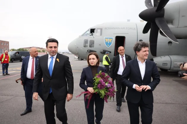 Ռումինիայի նախագահ Նիկուշոր Դանը ժամանել է Հայաստան