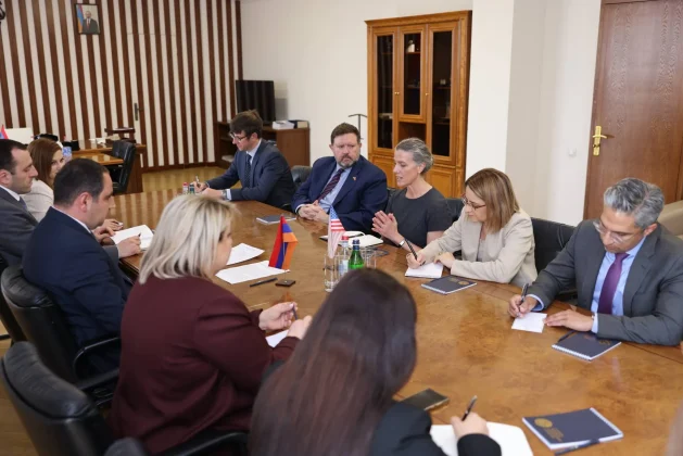 Դավիթ Խուդաթյանը և ԱՄՆ պետքարտուղարի փոխտեղակալը քննարկել են TRIPP-ի վերաբերյալ մի շարք հարցեր