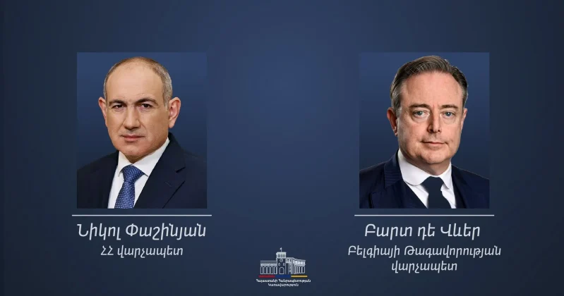 Բելգիայի վարչապետը շնորհավորել է Նիկոլ Փաշինյանին՝ ընտրություններում հաղթանակի առթիվ