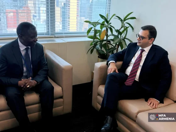ՀՀ ԱԳ նախարարի տեղակալը հանդիպել է ՄԱԿ գլխավոր քարտուղարի տեղակալ և ցեղասպանության կանխարգելման հարցերով հատուկ խորհրդականի հետ