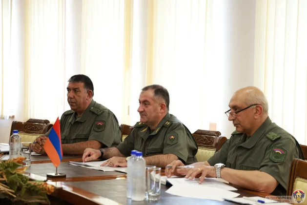 Քննարկվել են ՀՀ ԶՈՒ-ի և ԿԽՄԿ համագործակցության հիմնական ուղղություններին առնչվող հարցեր | factor.am