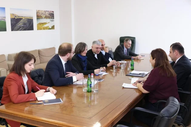 ՀՀ ՏԿԵ նախարարն ընդունել է Շվեյցարիայի դեսպանության առաքելության ղեկավարի տեղակալին և GIZ-ի հայաստանյան թիմին