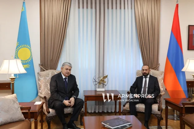 Ղազախստանի ԱԳ նախարարը շնորհավորական ուղերձ է հղել Արարատ Միրզոյանին | armenpress.am