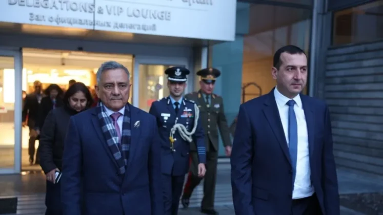 Հայաստան է ժամանել Հնդկաստանի պաշտպանության շտաբի պետը