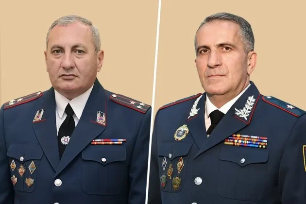 Կամո Ցուցուլյանը նշանակվել է Ոստիկանության պետ, իսկ Արամ Ղազարյանը՝ ՆԳՆ փրկարար ծառայության տնօրեն