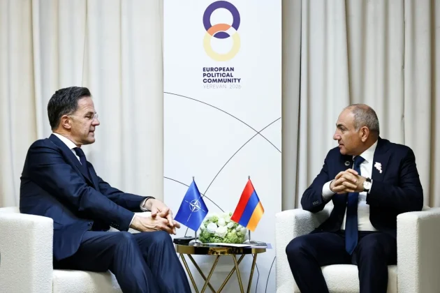 Փաշինյանն ու Ռյուտեն քննարկել են Հայաստան–ՆԱՏՕ համագործակցության ընթացքին և զարգացման հեռանկարներին առնչվող հարցեր