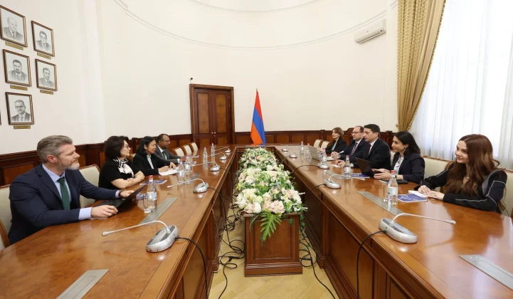 Վահե Հովհաննիսյանը և Լեա Գուտիերեսը քննարկել են ԱԶԲ գործող ծրագրերը ՀՀ-ում և առաջիկայում իրականացվելիք նախագծերի պորտֆելը