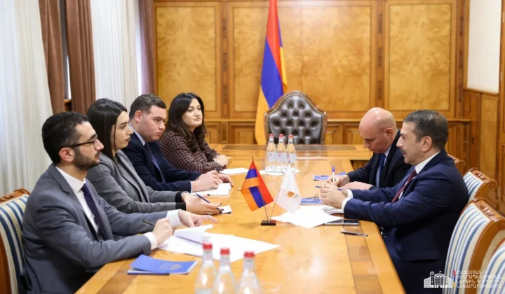 Համագործակցությունը կընդլայնվի՝ ընդգրկելով նոր ուղղություններ․ ՆԳ նախարարն ընդունել է Կիպրոսի արտակարգ և լիազոր դեսպանին