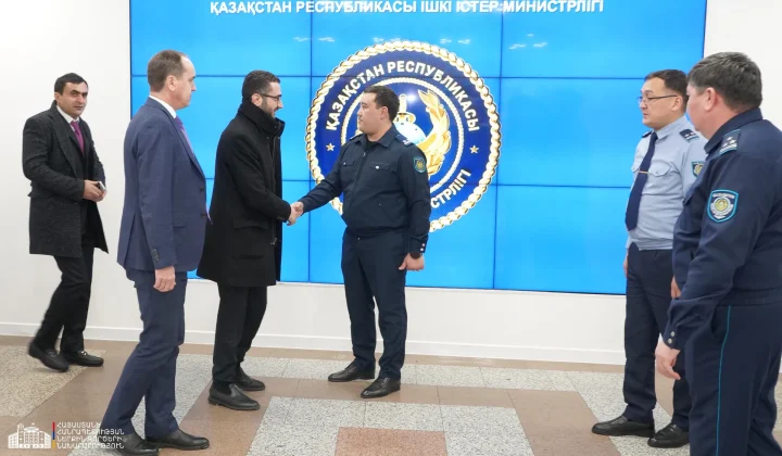 Հայաստանը և Ղազախստանը միավորում են ջանքերը իրավապահ համակարգում ծառայությունների թվայնացման ուղղությամբ․ Արմեն Ղազարյանի գլխավորած պատվիրակությունը Աստանայում էր