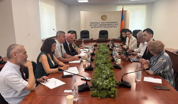 Մեսրոպ Մեսրոպյանը և ԱՄՀ ներկայացուցիչներն անդրադարձել են էլեկտրաէներգետիկական շուկայի գործող մոդելին | 1lurer.am