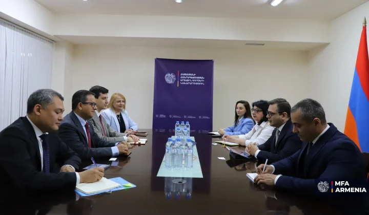 Ռոբերտ Աբիսողոմոնյանը և Քսավիեր Կաստեյանոս Մոսկերան քննարկել են ԼՂ-ից տեղահանվածների երկարաժամկետ կարիքների հասցեագրմանն ուղղված ծրագրերին առնչվող հարցերը