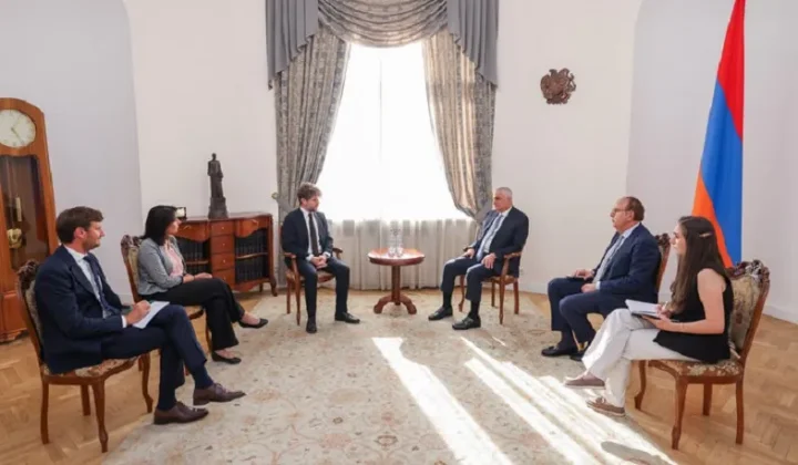 Մհեր Գրիգորյանն ընդունել է ՀՀ-ում դիվանագիտական առաքելությունն ավարտող Ֆրանսիայի դեսպան Օլիվիե Դըկոտինյիին | 1lurer.am