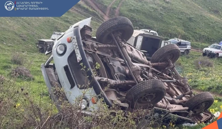 ՃՏՊ Գեղաշեն գյուղի մոտակա սարերում․ կա զոհ