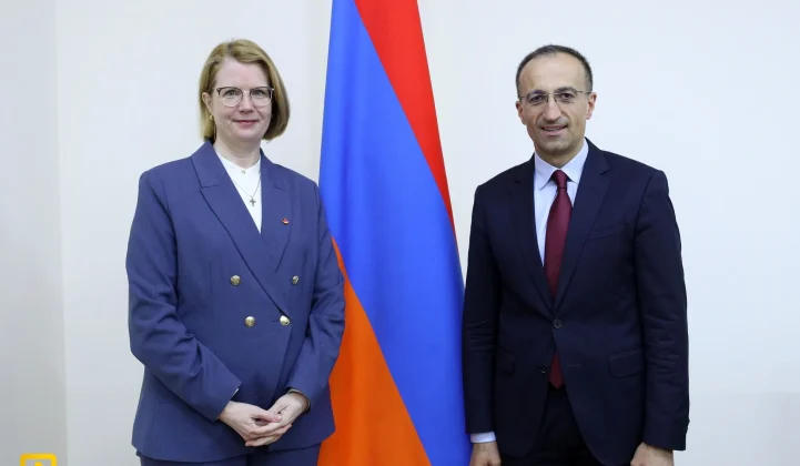 Արսեն Թորոսյանը և դեսպան Կլաուդիա Բուշը քննարկել են սոցիալական պաշտպանության ոլորտում համագործակցության ընդլայնման հնարավորությունները