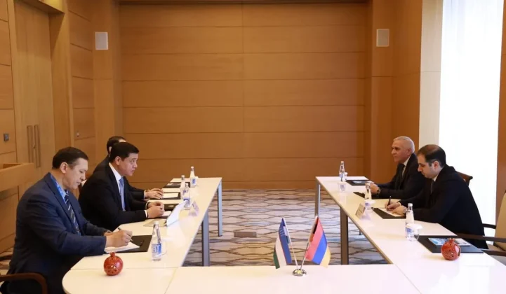 ՊԵԿ նախագահը երկկողմ հանդիպում է ունեցել Ուզբեկստանի Հարկային կոմիտեի նախագահ Ֆարրուխ Պուլատովի հետ