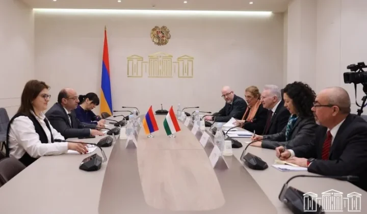 ԱԺ-ում Հունգարիայի ԱԺ պատվիրակության հետ հանդիպմանը քննարկվել են երկու երկրների երկխոսության զարգացման հեռանկարները