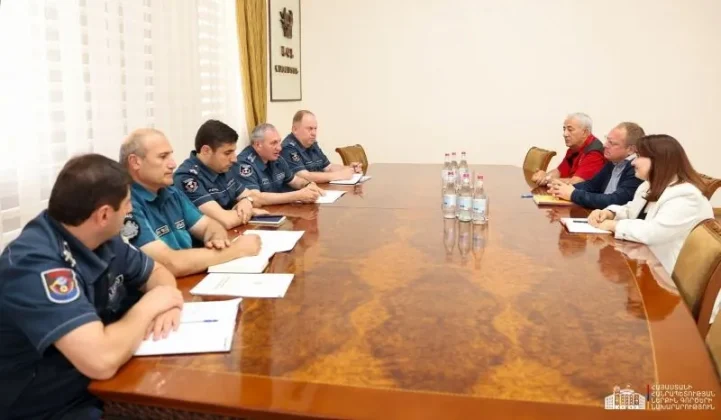 ՓԾ տնօրենն ընդունել է Ավստրիական Կարմիր խաչի և Հայկական Կարմիր խաչի ընկերությունների ներկայացուցիչներին