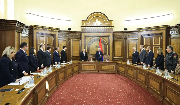 Փաշինյանի գլխավորությամբ տեղի է ունեցել Անվտանգության խորհրդի նիստ