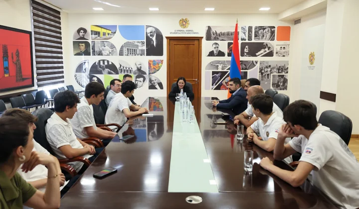 Ժաննա Անդրեասյանն ընդունել է Հայաստանի մինչև 16 տարեկանների բասկետբոլի թիմին | 1lurer.am