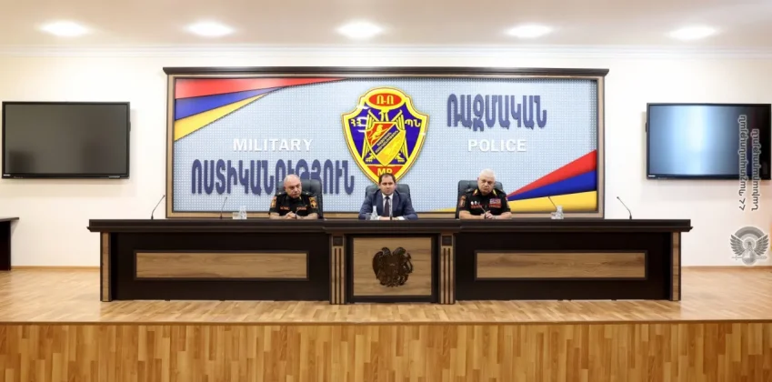 Սուրեն Պապիկյանը ռազմական ոստիկանության անձնակազմին է ներկայացրել ՌՈ նորանշանակ պետին | mil.am