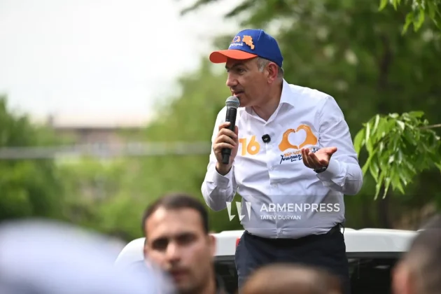 նիկոլ փաշինյան քարոզարշավ