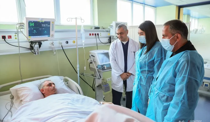 Վնասվածքներ ստացած փրկարարների կյանքին վտանգ չի սպառնում