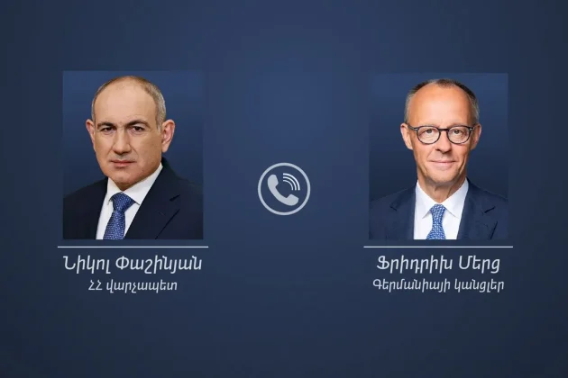 Նիկոլ Փաշինյանը հեռախոսազրույց է ունեցել Գերմանիայի կանցլերի հետ
