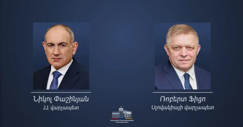 Սլովակիայի վարչապետը շնորհավորել է Փաշինյանին ընտրություններում հաղթանակի առիթով